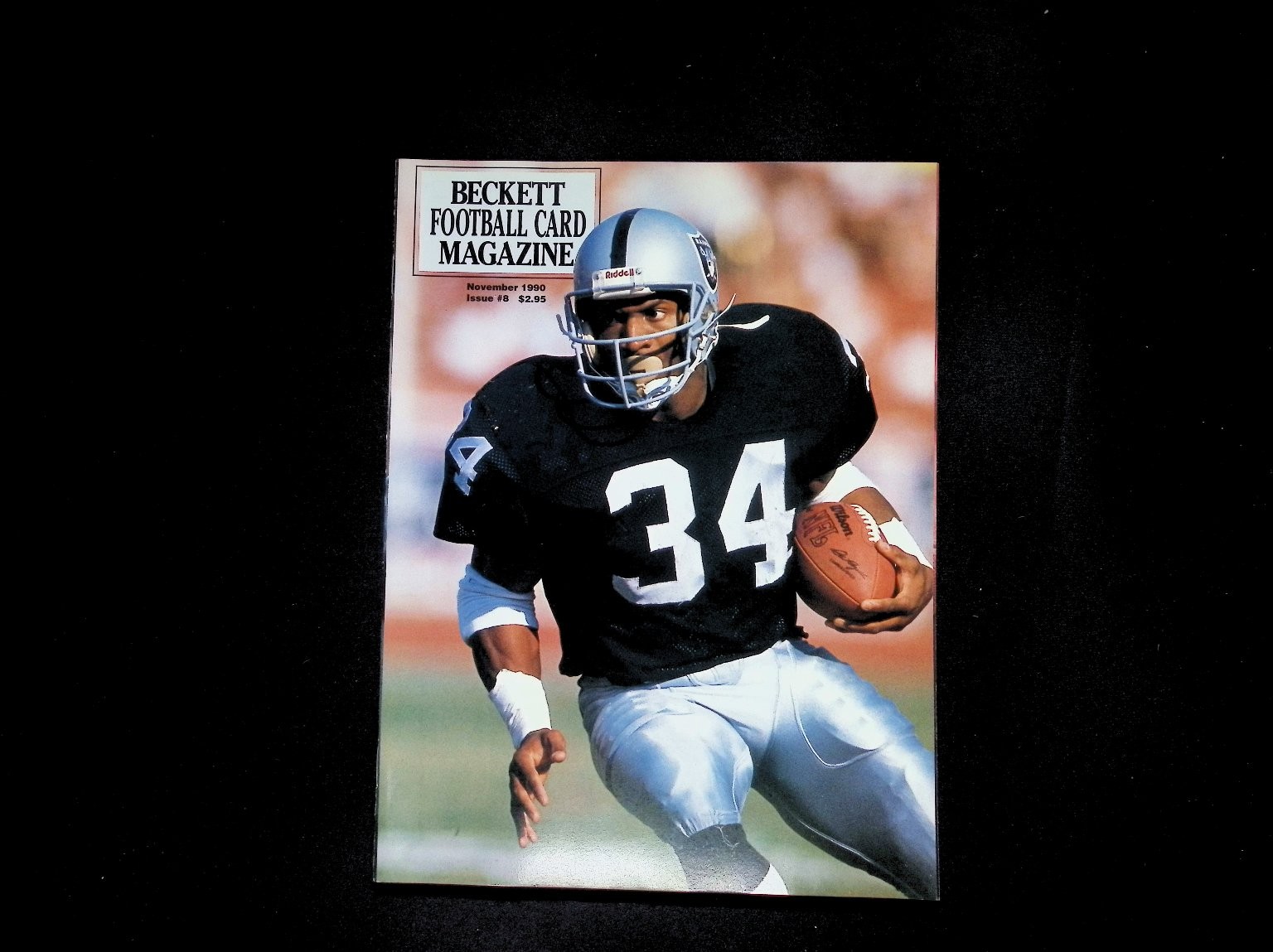 Beckett Football Card Magazine November 1990 Bo Jackson Price Guide #9