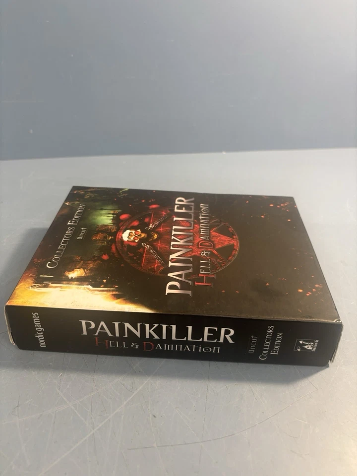 PAINKILLER HELL & DAMNATION EDICIÓN COLECCIONISTA SIN CORTAR RARO Foto 2 de 4