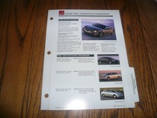 2004 Pontiac Grand Prix Competitive Comparison - Dealer Only item - Vintage