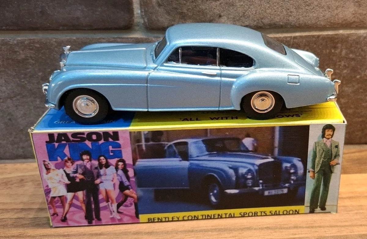 Corgy Toys 224 - BENTLEY Continental sports saloon Blanc/Vert 1:43 incomplet