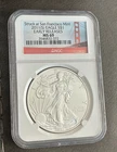 2011-S NGC MS69 American Silver Eagle Coin Golden Gate Label (EARLY RELEASES)