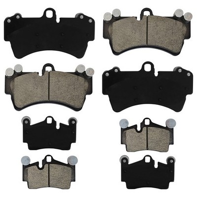Front & Rear Ceramic Brake Pads for Audi Q7 Volkswagen Touareg Porsche Cayenne