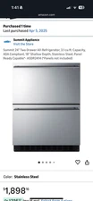 summit drawer refrigerator Asdr2414