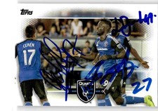 2017 Topps MLS Pick a Card Base Set All autographed!