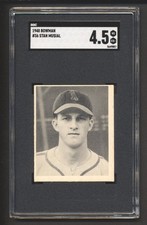 1948 Bowman Baseball Stan Musial ROOKIE #36 SGC 4.5 ST. LOUIS CARDINALS HOF