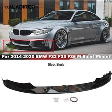 For Bmw 4 Series M Sport F32 F33 F36 Performance Front Splitter Lip Gloss Black For Bmw 4 Series M Sport F32 F33 F36 Performance Front Splitter Lip Gloss Black