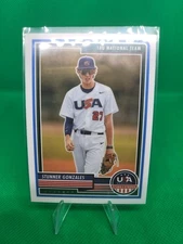 2023 Panini Stars & Stripes Stunner Gonzales USA National Team Rookie #8