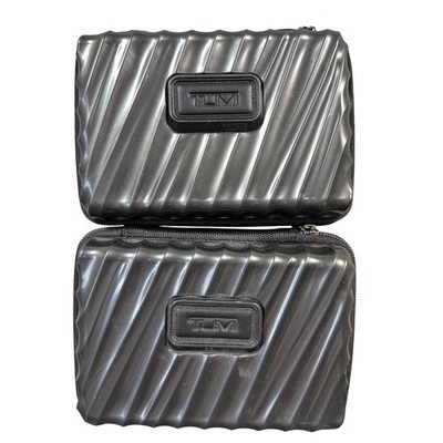 Tumi 19 Degree Amenity Kit Case Air India First Class 2pc Set Contents Included