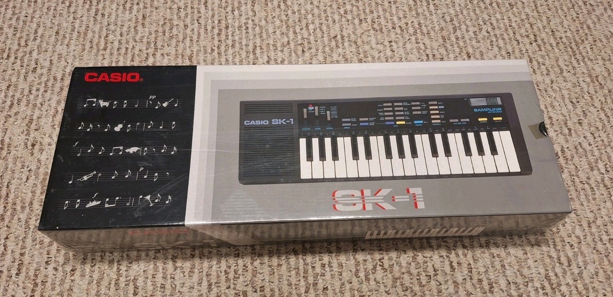 Vintage Casio SK-1 32-Key LoFi Sampling Keyboard Electronic