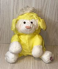 Vintage 1986 Fisher Price Puffalump Yellow Lamb Plush