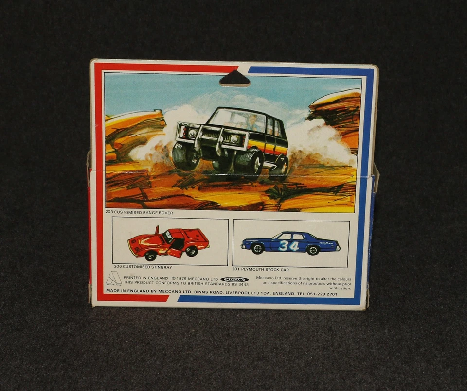 Dinky Toys #202 1979 Customised Land Rover MIB - Image 3 of 4
