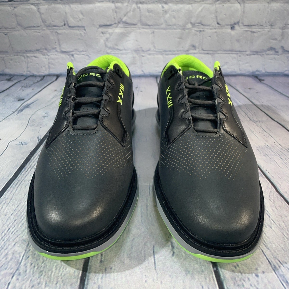 Nike Jordan ADG 5 Spikeless Golf Shoes Black Green FQ7874  display picture 1