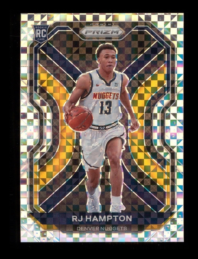 2020-21 Prizm: #286 RJ Hampton Xfractor Ref /8 RC NM-MT OR BETTER