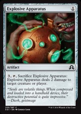 x4 Explosive Apparatus - Shadows Over Innistrad - NM - MTG