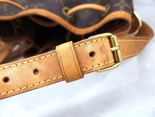 Louis Vuitton Monogram Petit Noe M42226 Shoulder Bag Brown Crossbody bag Ladies