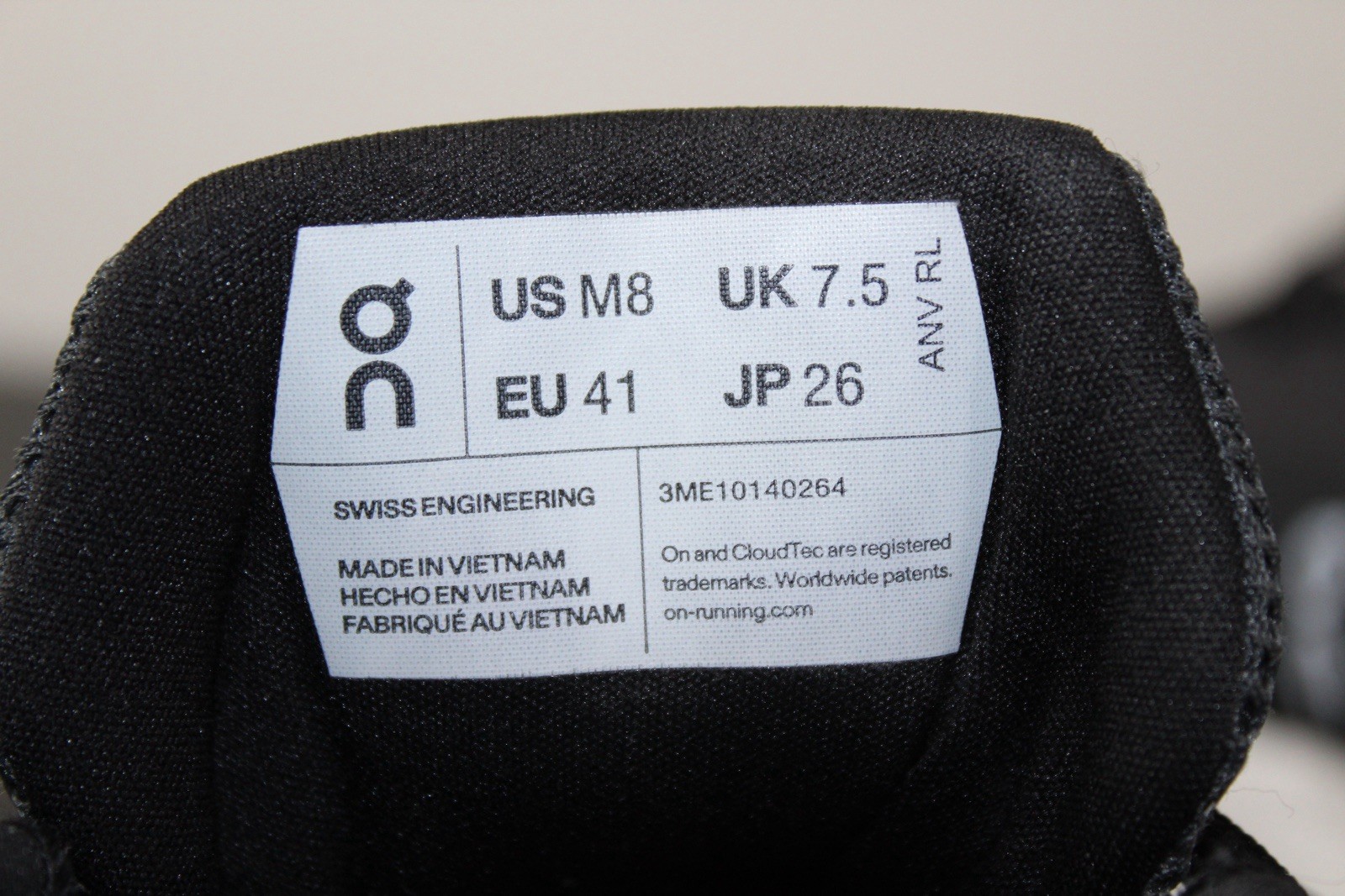 On Cloudrunner 2 Eclipse Black Running Shoes 3ME1… - image 10