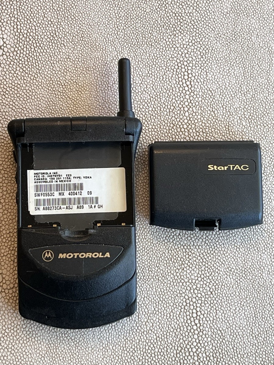 Rare Collectors Motorola StarTAC Flip Cell StarTac Phone Digital