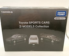 TOMICA PREMIUM TOYOTA SPORTS CARS 3 MODELS COLLECTION SET USA STOCK  
