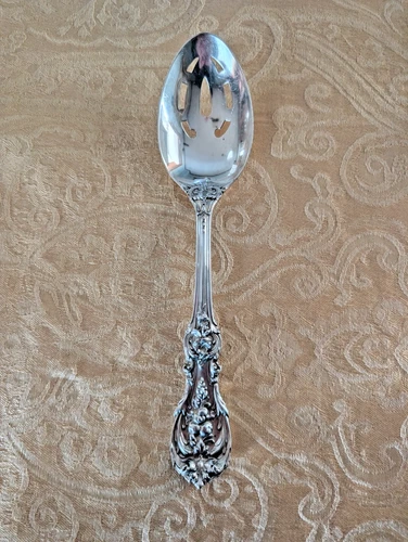 Reed and Barton FRANCIS I Sterling Silver Pierced Tablespoon Eagle-R-Lion, 1907