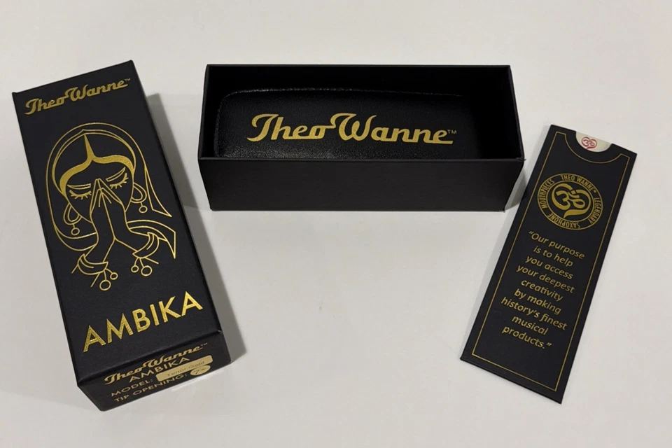 Theo Wanne AMBIKA IV Gold Tenor Saxophone Mouthpiece 7* - Image 3 of 4