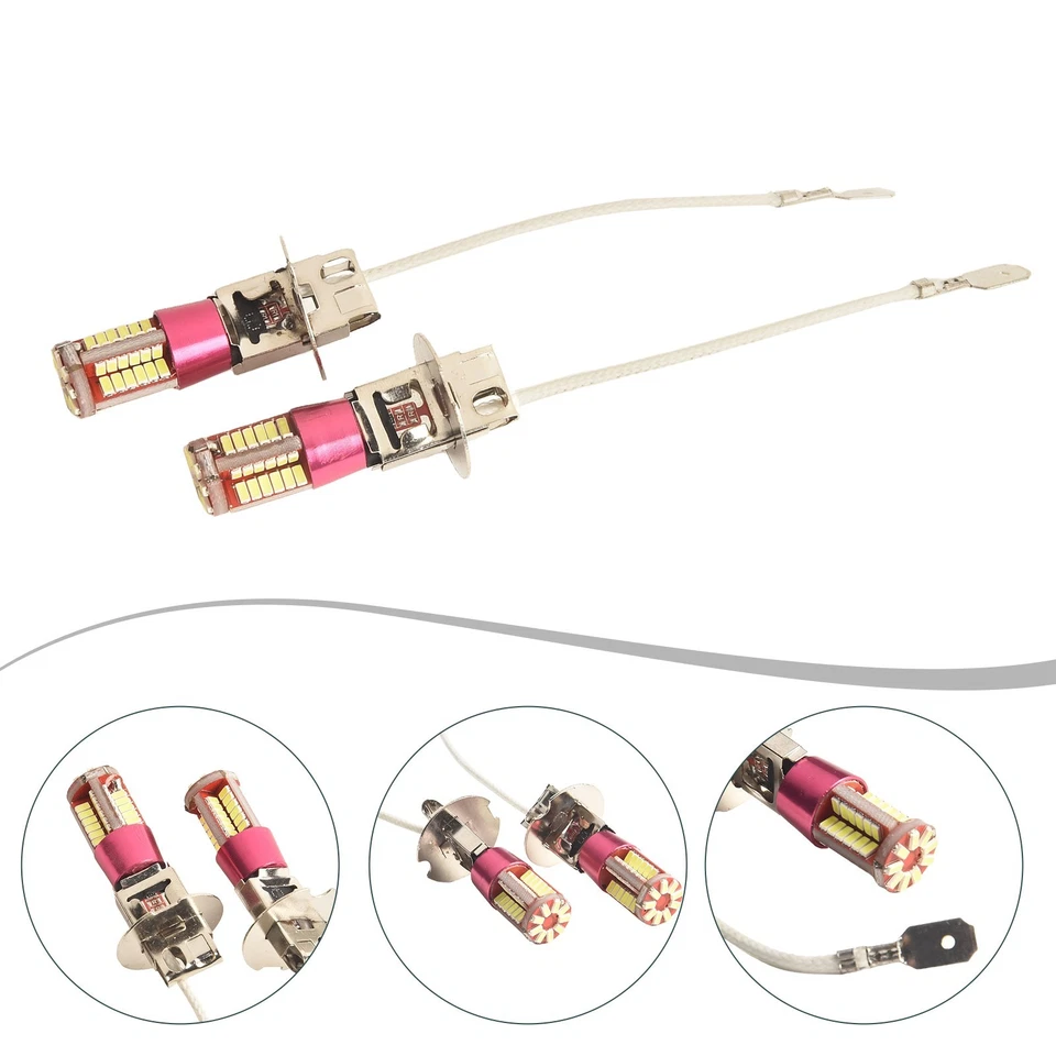 new car light high quality LED Low power White Fog Lights reading light lights - Image 2 of 4