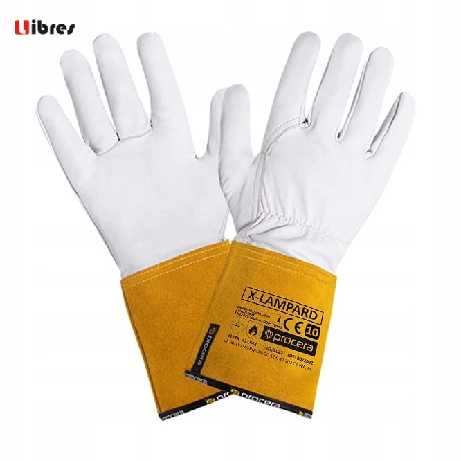 X-LAMPARD PROCERA SCHWEIßHANDSCHUHE AUS weichem LEDER