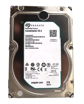 Seagate Constellation 3TB ES.3 ST3000NM0033 3.5'' 7200 RPM SATA Hard Drive