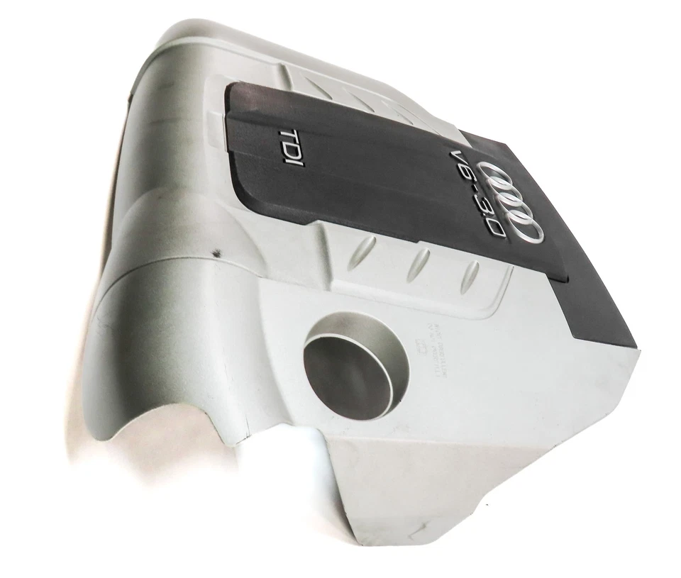 AUDI Q7 (4L) 2009-2012 3,0 L diésel (CATA) CUBIERTA DEL MOTOR PANEL DE AJUSTE Foto 3 de 4