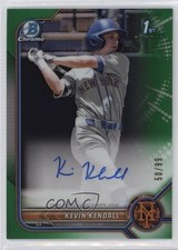 2022 Bowman Chrome Prospect Green Refractor 50/99 Kevin Kendall #CPA-KK Auto 0c6