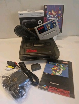 Super Nintendo Konsole snes schwarz /1× Controller-Bitfunx / TOP/Lesen bitte  