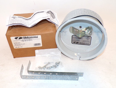 Field Controls 02722701 6'' RC-STD Draft Control with Collar, fits 5, 6, 7 Pipes