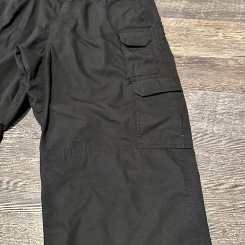 5.11 Tactical PDU Cargo Class B Pants Mens 36x32 Black Twill Pockets Zip Police - Picture 7 of 20