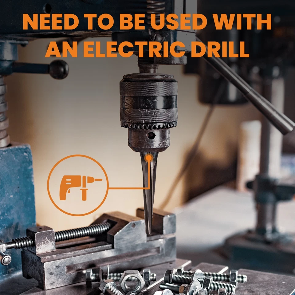 Tapered Ball Joint Tie Rod Reamer For 7 Degree, 1.5" Per Foot New - Image 4 of 4