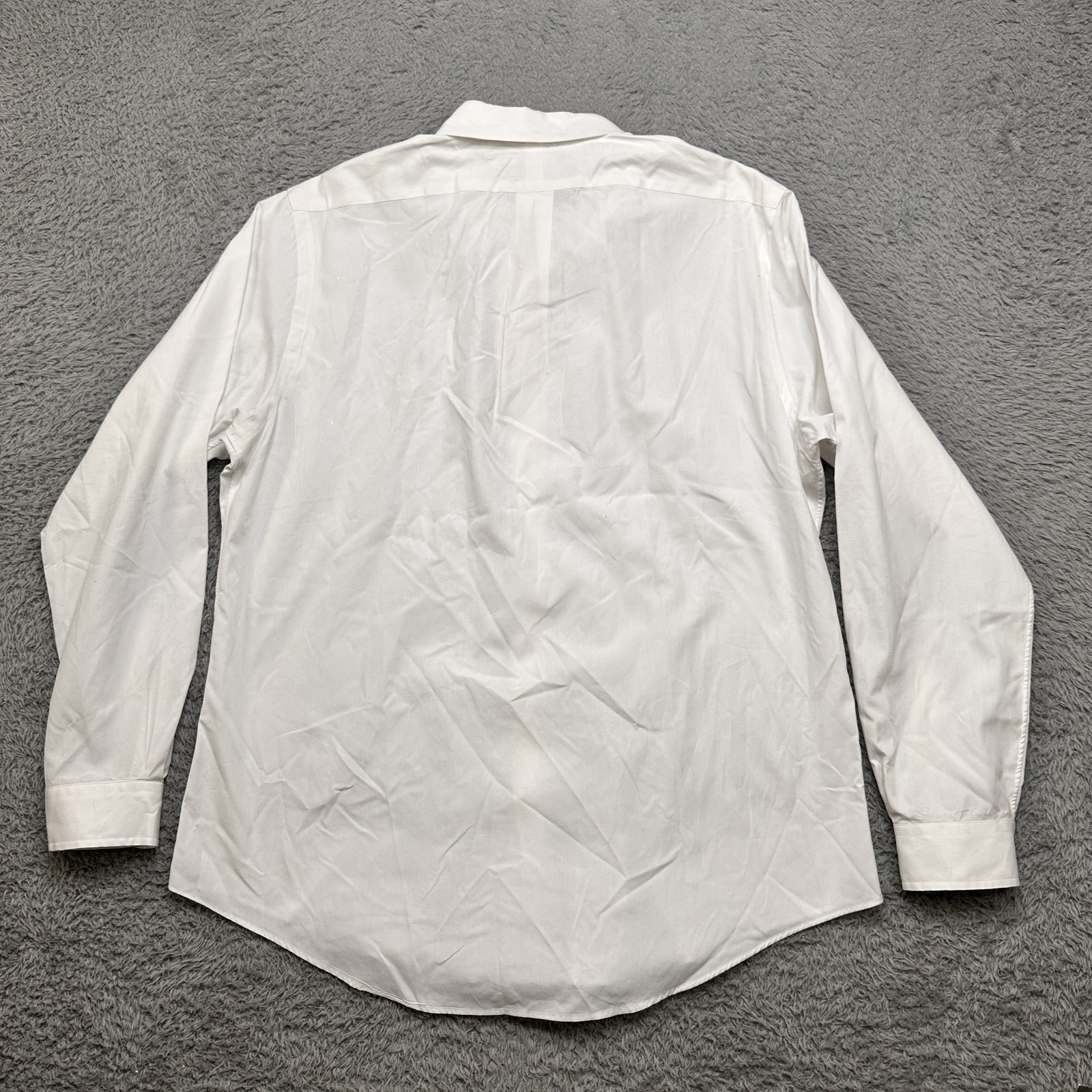 Ralph Lauren Shirt Mens XL White Custom Fit Button Down Polo Pony image 2