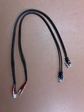 16.5" Rj11 Radar Detector Hardwire Power Cord Mirror Wire Plug Tap, 2 pieces