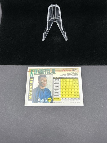KEN GRIFFEY JR 1993 Bowman #375 HOF MLB Mariners 🔥MINT🔥 - Picture 12 of 12