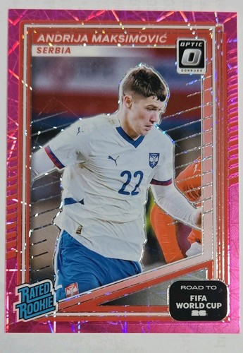 Panini 2025-26 Donruss Road to FIFA World Cup Andrija Maksimović #238 RR /99