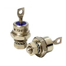 70HF120 Spiral Rectifier Diode 1200V 70A 70HFR120 Blocking Diode Chassis Stud Mo