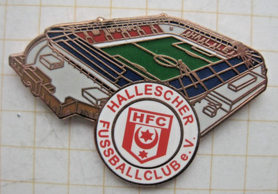 HFC HALLESCHER FUSSBALLCLUB  / STADION  / FUSSBALL BUNDESLIGA  Sport Pin (197f)