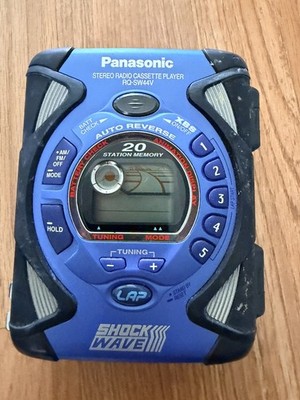Panasonic Shock Wave Stereo Radio Cassette Player RQ-SW44V