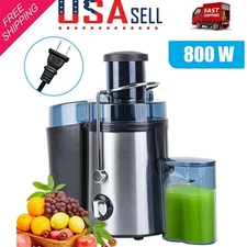 800W Electric Juicer Fruit Vegetable Blender Juice Extractor Citrus Machine New