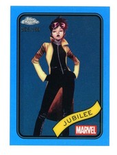 2025 Topps Chrome Marvel Blue Refractor /299 Jubilee #131