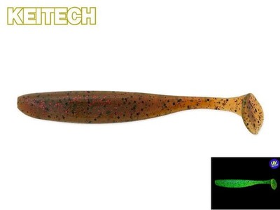 KEITECH Easy Shiner 4.5'' 5'' Rubber Bait Rubber Fish Lure Walleye Pike Perch