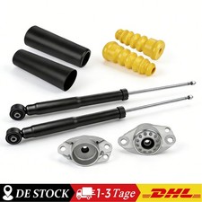 2x Stossdämpfer Hinten + Domlager + Protection-Kit FÜR AUDI A3 VW BORA GOLF 4