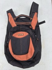 Eddie Bauer Baby / Child Diaper Backpack Black/Orange 