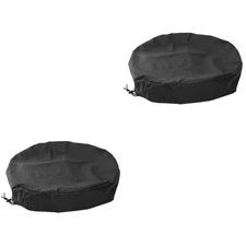 2 Count Water Storage Barrel Cover Mesh for Rain Barrels Bucket Truxk