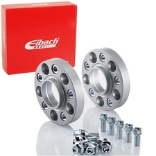 EIBACH PRO-SPACER 50mm SPURVERBREITERUNG SILBER 2x25mm SPURPLATTEN LK:4x98mm