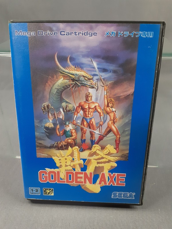 SEGA MEGADRIVE MEGA DRIVE MD GOLDEN AXE 1 NTSC-J Japanese Version boxed