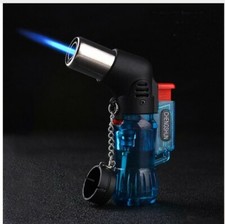 + ACCENDINO ANTIVENTO FIAMMA OSSIDRICA CANNELLO RICARICABILE BUTANO GAS CAMPEGGI