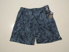 SPEEDO China Blue Palm Print Tech Volley Shorts NWT MENS Size Small S